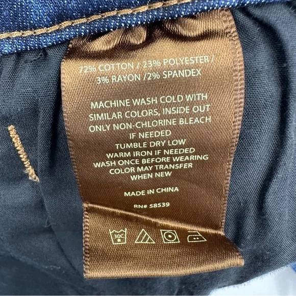 KUT from the Kloth Nicole Bootcut Jeans Dark Wash Size 6 - Picture 8 of 14